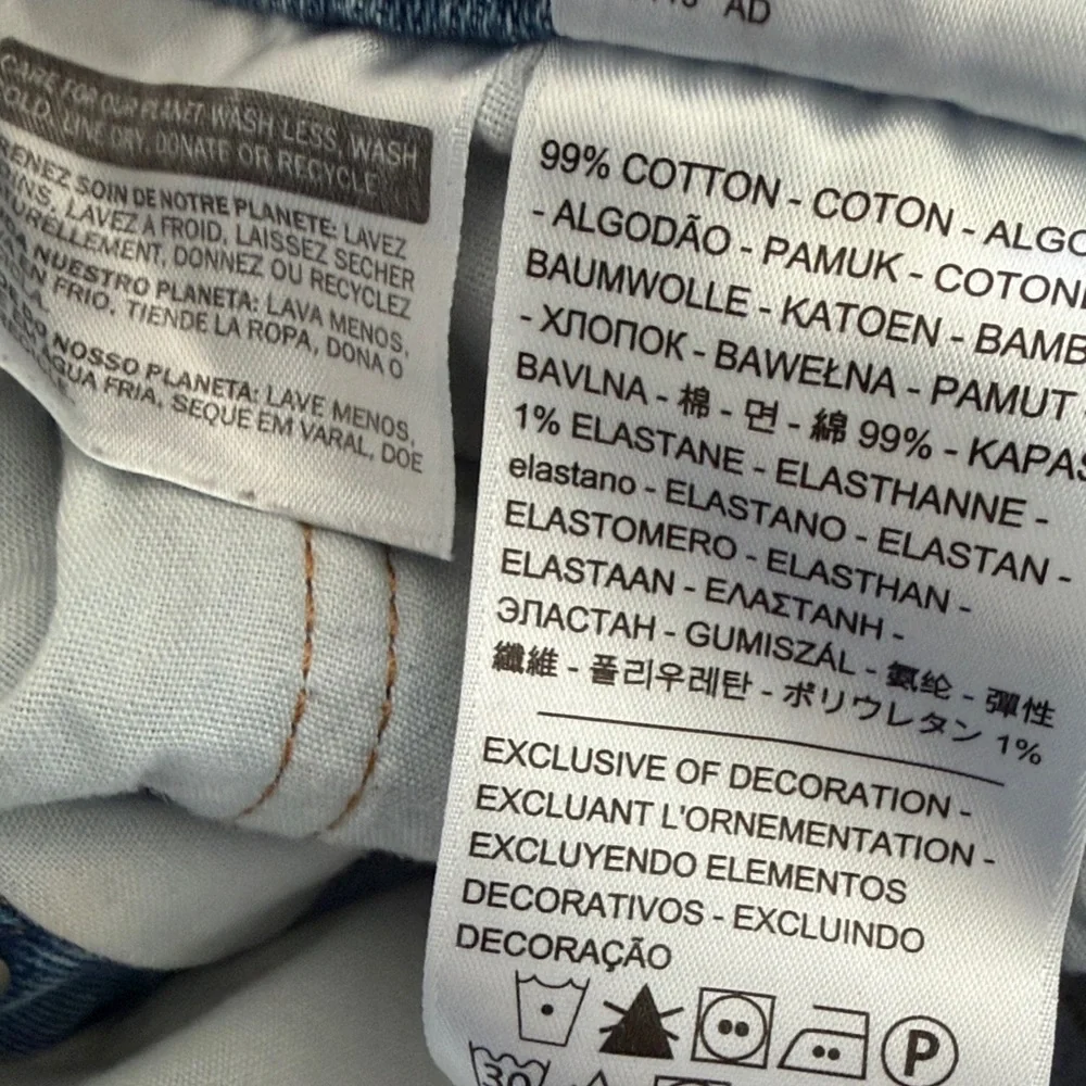 Levi's 501 Skinny - y2k - 28 x 30 - Picture 8 of 11